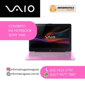 Assistencia-tecnica-vaio-goiania-goias. Eletrnicos e celulares